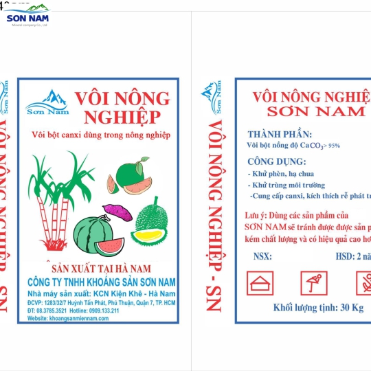 VÔI BỘT NÔNG NGHIỆP